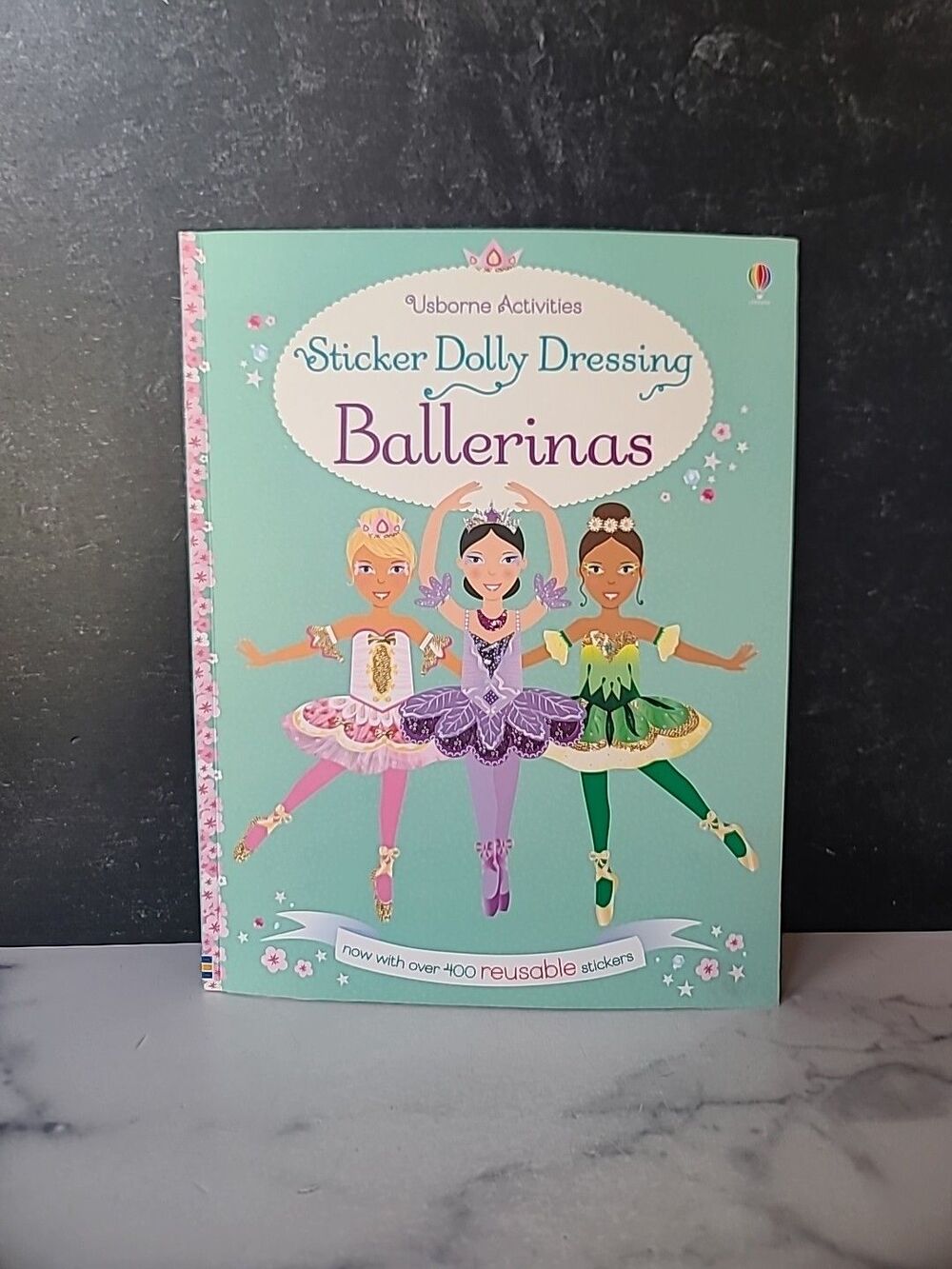 Usborne Activities Sticker Dolly Dressing Ballerinas USED